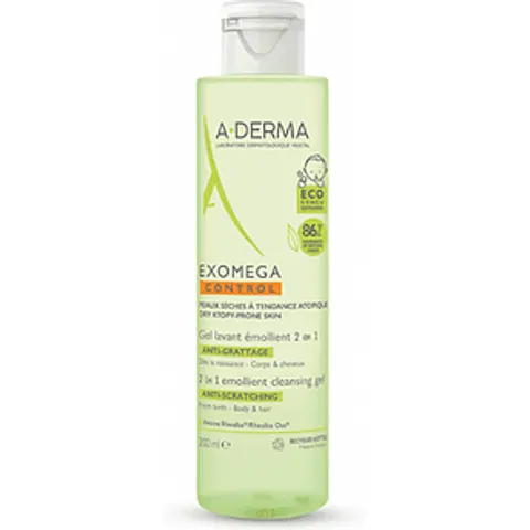 a-derma Exomega control gel 2in1 200 ml – immagine 2