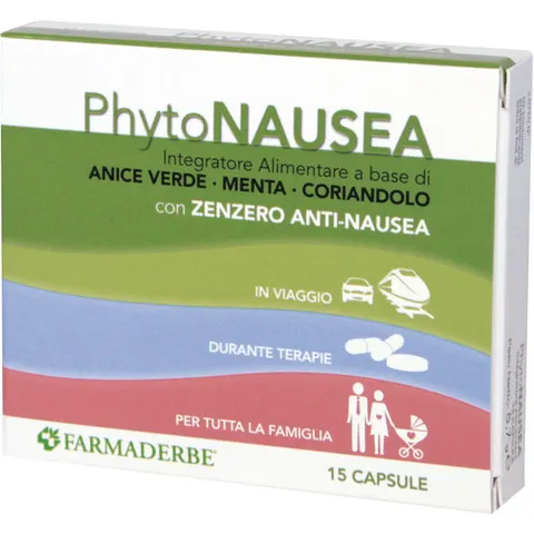 farmaderbe Phyto Nausea 15 Capsule – immagine 2