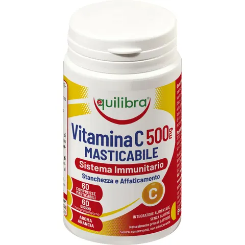 Equilibra Vitamina C 500 60 Compresse Masticabili – immagine 2