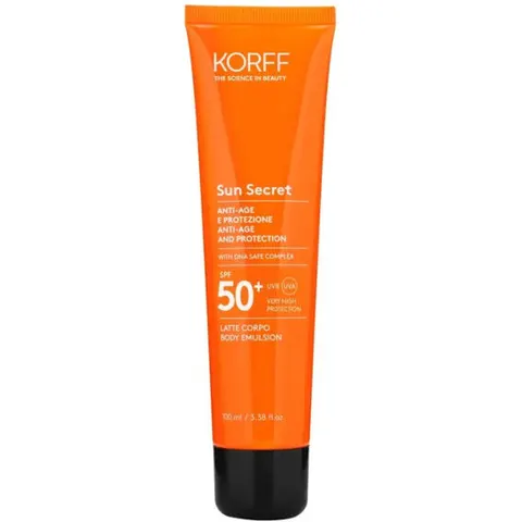 Korff Sun Secret Latte Solare SPF50+ 100ml – immagine 2