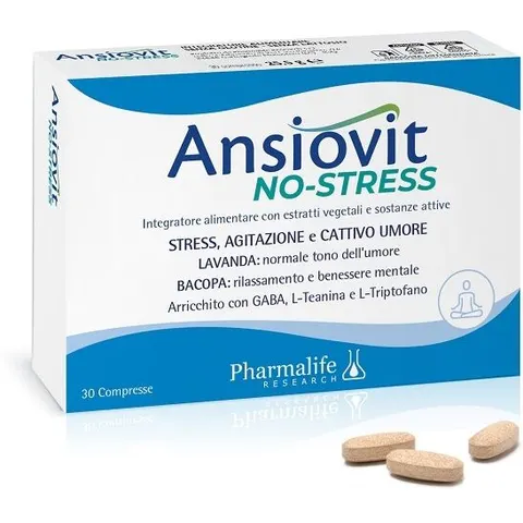 ansiovit no stress 30 compresse – immagine 2