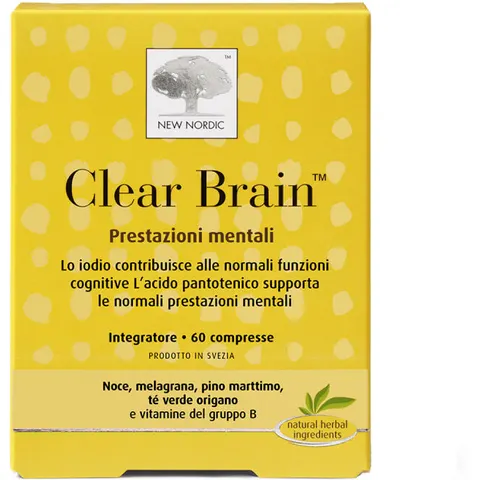 Nordic Clear Brain Integratore 60 Compresse – immagine 2