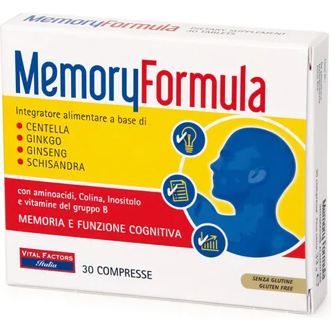 Vital Factors Italia Memory Formula 30 Cpr – immagine 2