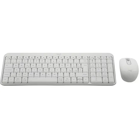 Logitech Tastiera + Mouse Mk250-off White – immagine 3