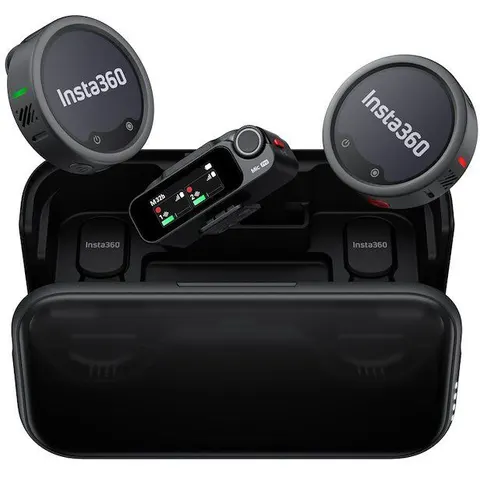INSTA360 Mic Pro (2 Tx + 1 Rx)-nero – immagine 3
