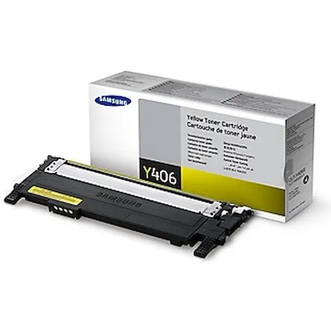 Samsung cartuccia toner giallo originale hp clt-y406s – immagine 2