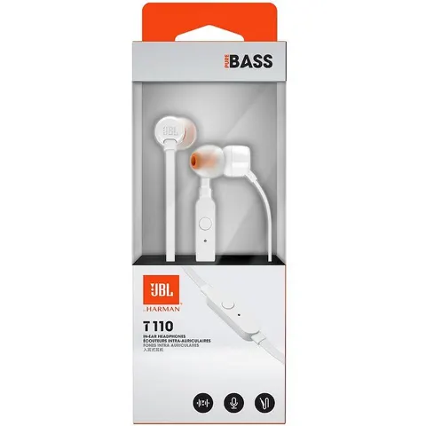 JBL T110-bianco – immagine 3