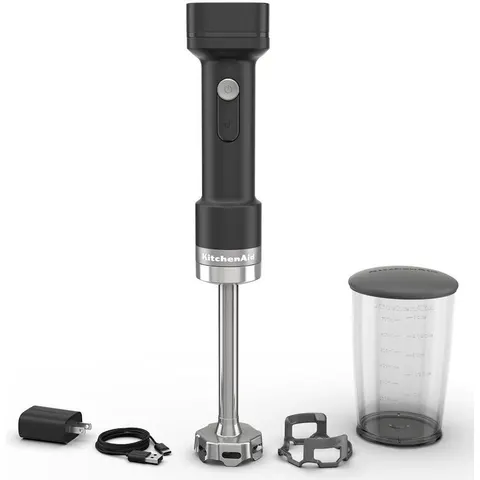 KitchenAid Frullatore ad Immersione 5khbrv71bm Nero Matt – immagine 3