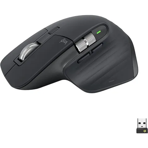 Logitech Mouse Mx Master 3s-grigio Scuro – immagine 2