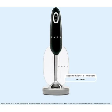 Smeg Frullatore Immersione Black HBF11BLEU – immagine 5