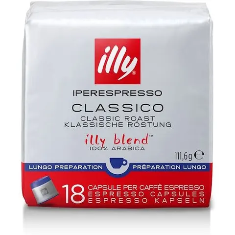 ILLY 18 Capsule Caffè Iperespresso Classico Lungo – immagine 3