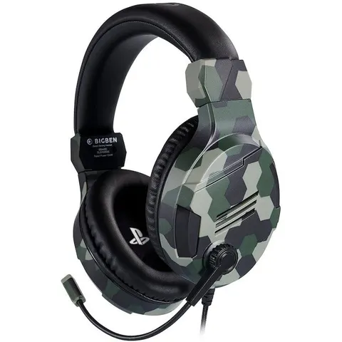 BIG BEN CUFFIE Gaming per PS4 e PS5, Camouflage Verde – immagine 3
