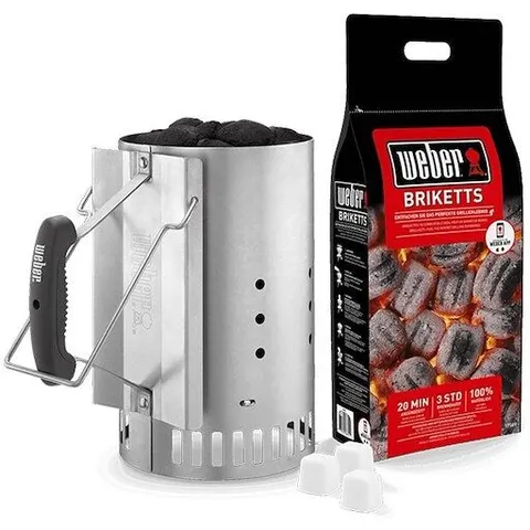 Weber KIT D'ACCENSIONE CIMINIERA , Silver – immagine 2