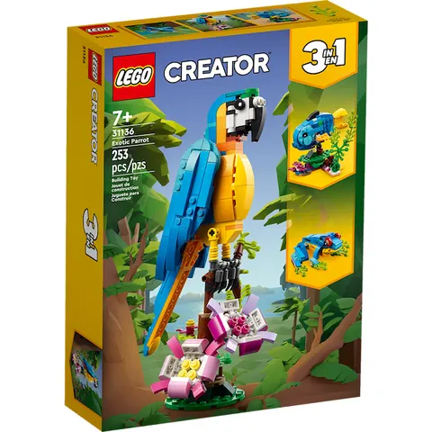 Lego Pappagallo esotico 31136 – immagine 2