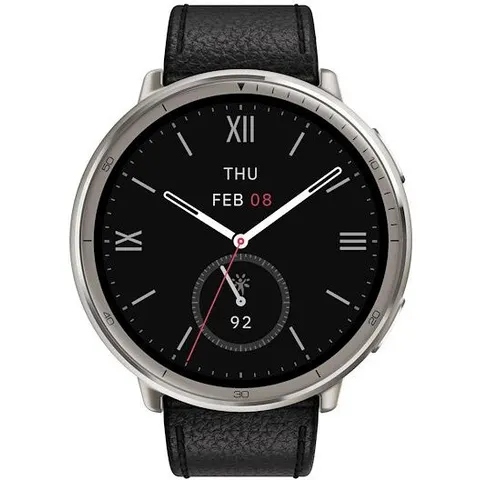 AMAZFIT ACTIVE 2 ROUND PREMIUM ED 33,5MM Black+red – immagine 3