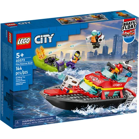 Lego Barca di soccorso antincendio 60373 – immagine 3