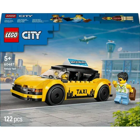 Lego Taxi giallo 60487 – immagine 2
