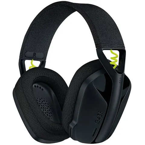 Logitech G435 WIRELESS CUFFIE GAMING, NERO – immagine 3