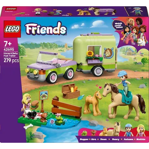 Lego Rimorchio per cavallo e puledro 42695 – immagine 3