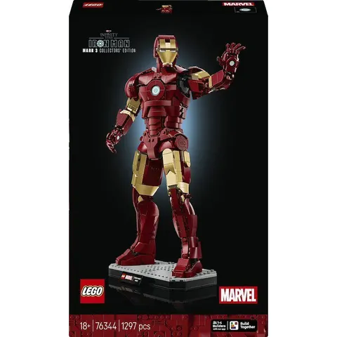 Lego Marvel Iron Man Mark 3 76344, Multicolore – immagine 2