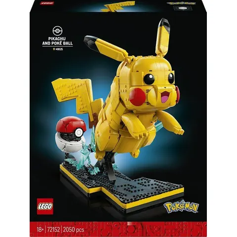 Lego Pikachu e Poké Ball 72152 – immagine 2