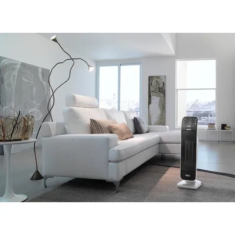 DeLonghi Termoventilatore Hfx65v20 Bianco e Nero – immagine 2