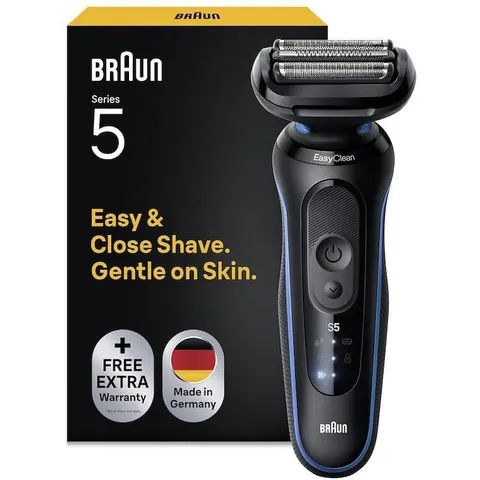 Braun Rasoio Shaver 52-b1000s-blu – immagine 5