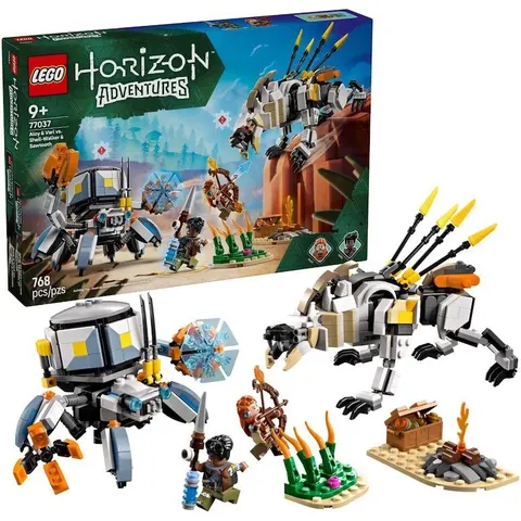 Lego Horizon Aloy E Varl Vs Arcapode E Secodonte 77037, Multicolore – immagine 2
