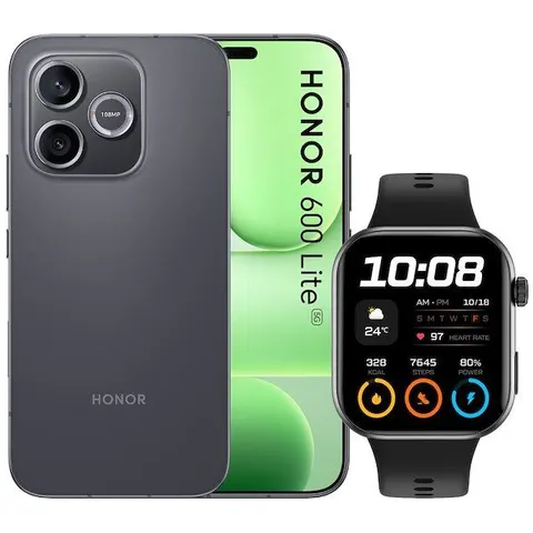 Honor 600 LITE 256 + WATCH 2i, GB, Black – immagine 3