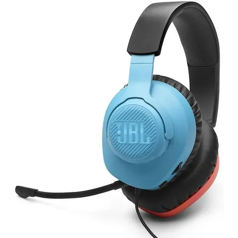 JBL QUANTUM 100N CUFFIE PC, Rosso e Blu – immagine 4