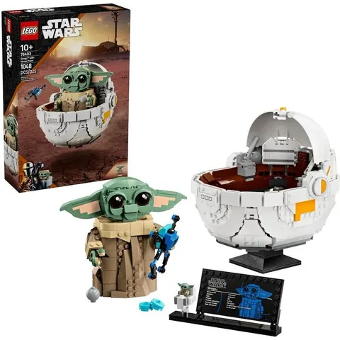 Lego Star Wars Grogu e Carrozzina 75403 – immagine 2