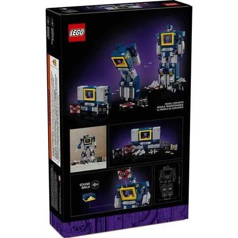Lego Icons Transformers: Soundwave 10358, Multicolore – immagine 2
