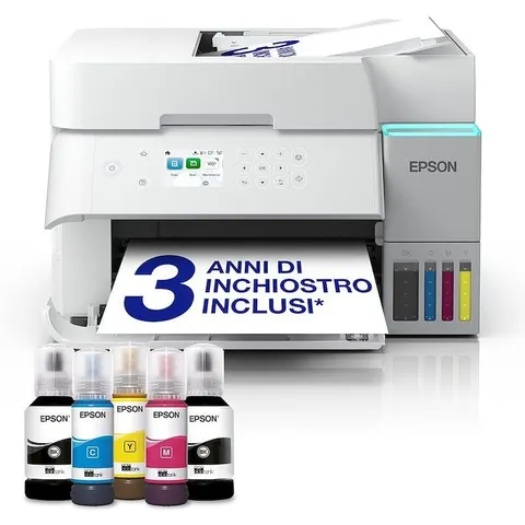 Epson Multifunzione Et-3956-bianco – immagine 2