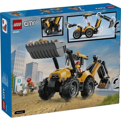 Lego Scavatrice da cantiere gialla 60480 – immagine 2