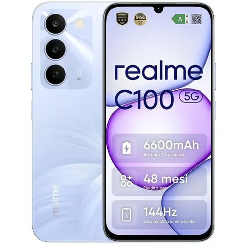 Smartphone Realme C100 Blooming purple – immagine 4