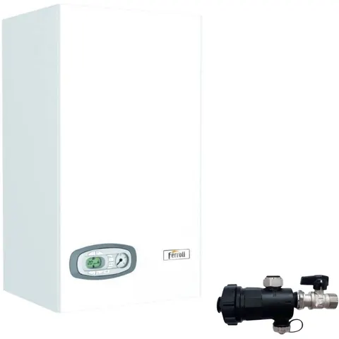 Ferroli Caldaia a Camera Aperta Divatech D LN C 30 Low Nox – immagine 4