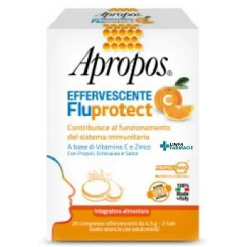 Apropos Fluprotect 20 Compresse Effervescenti – immagine 4
