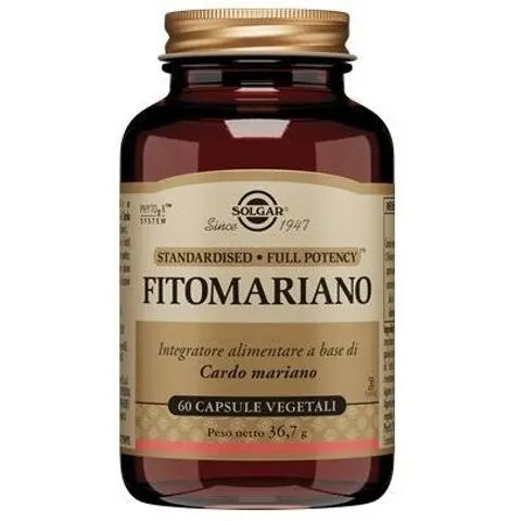 Solgar Fitomariano 60 Capsule Vegetali – immagine 4