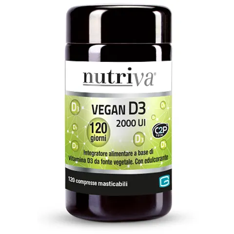Nutriva Vegan D3 120 Compresse – immagine 4