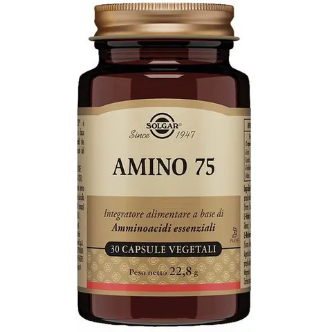 solgar Amino 75 30 capsule vegetali – immagine 4