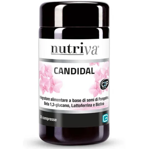 Nutriva Candidal Integratore Candida 30 Compresse – immagine 2
