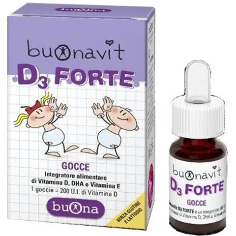 buona vit D3 Gocce Fte 12ml – immagine 3