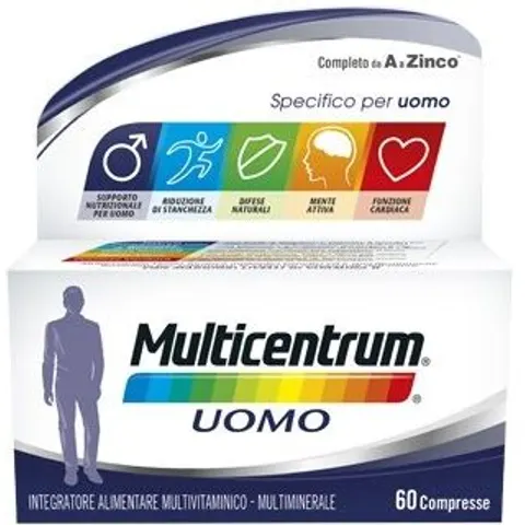Multicentrum Uomo 60 Compresse – immagine 4