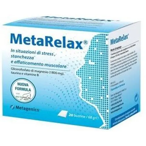 METAGENICS Metarelax 20 Bustine – immagine 5