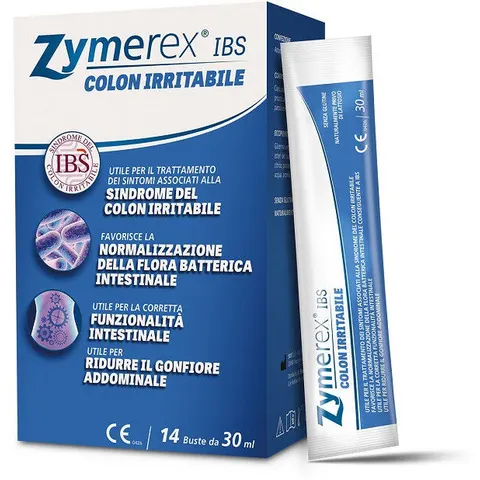 Zymerex IBS Integratore Colon Irritabile 14 Bustine – immagine 4