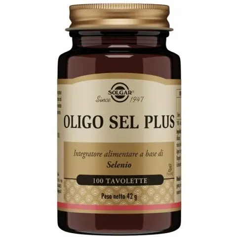 Solgar Oligo Sel Plus 100 cpr – immagine 4