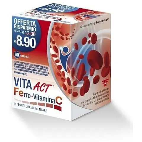 F&f Vita Act Ferro+vit C 60cps – immagine 4