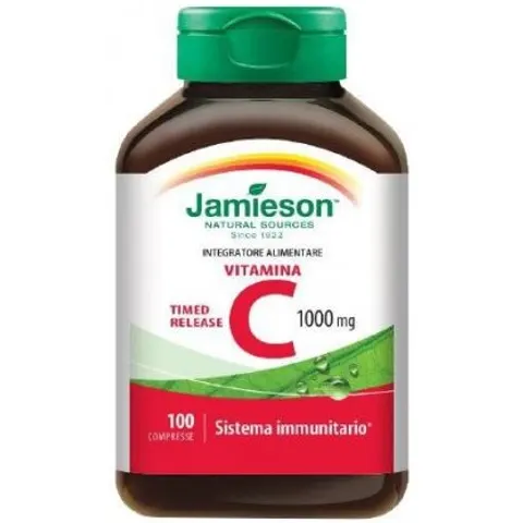 Jamieson Vitamina C 1000 mg 100 cpr Time Release – immagine 4