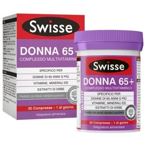 Swisse Multivitaminico Donna 65+ 30cpr – immagine 2