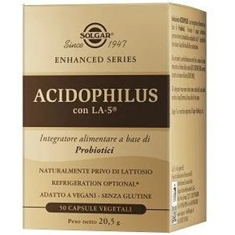 SOLGAR Acidophilus 50 Capsule Vegetali – immagine 3